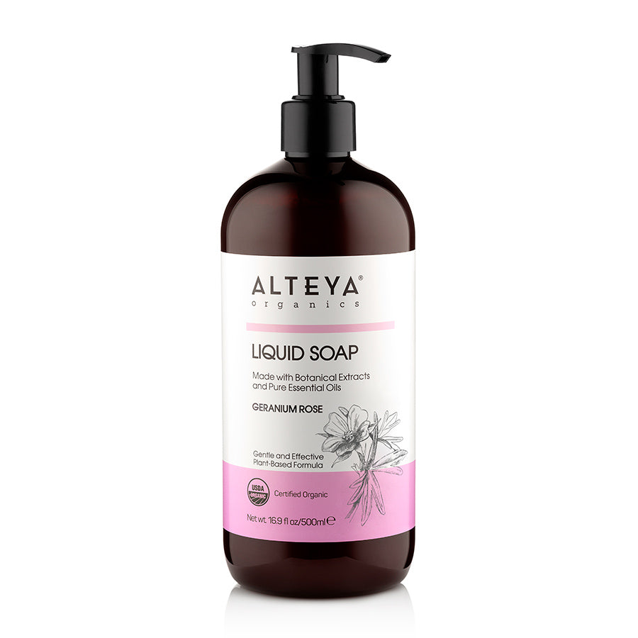 Liquid Soap Geranium Rose