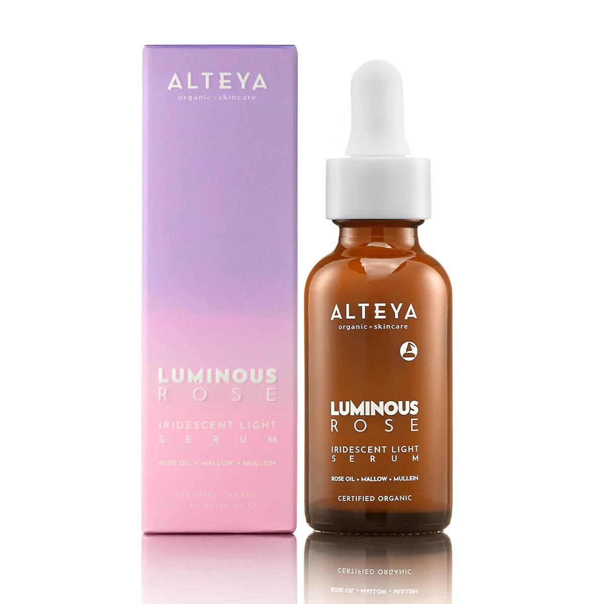 Iridescent Light Serum Luminous Rose 30ml. This moisturizing serum offers intense hydration for the skin.