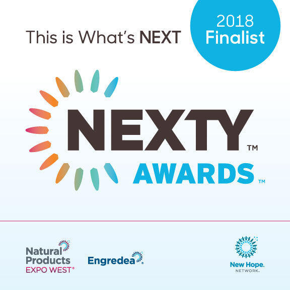 The logo for the Nexty Awards featuring a vibrant display of rose fields and the iconic Bulgarian rose, Rosa Damascena.