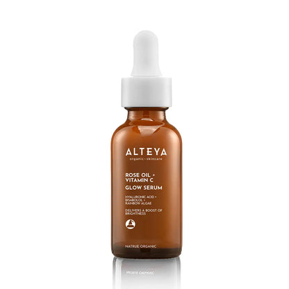 Hydrating Glow Serum with Rose Oil &amp; Vitamin C 