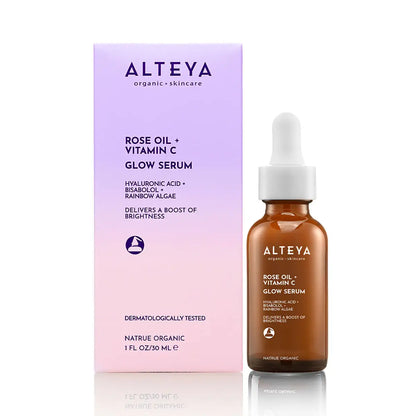 Hydrating Glow Serum with Rose Oil &amp; Vitamin C  box