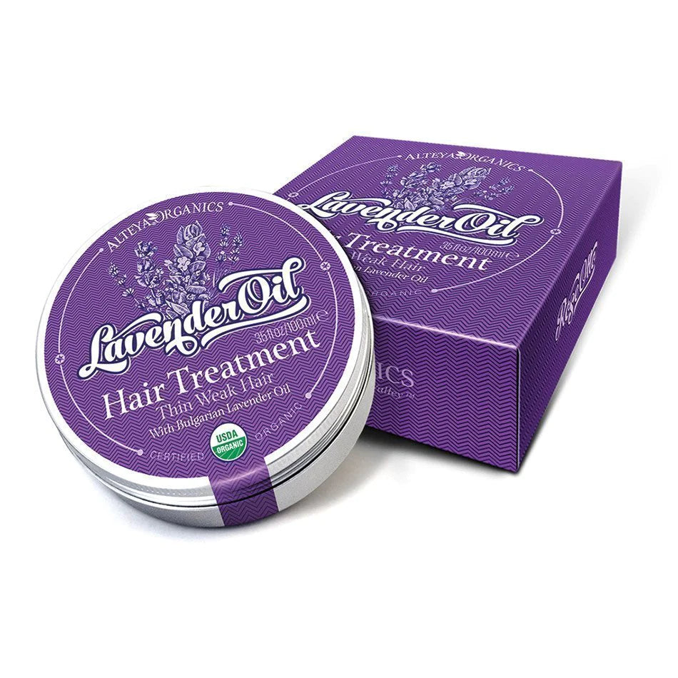 Hair Treatment Lavender Oil Thin Weak Hair Moisturizing tin for strengthening hair growth.