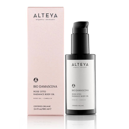 Alteya offers the Rose Otto Radiance Body Oil, a powerful blend of antioxidants and essential nutrients designed to nourish and revitalize the skin. Suitable for all skin types, this 50ml.