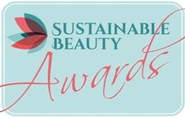 The logo for the sustainable beauty awards features the exquisite Bulgarian rose and the renowned Rosa Damascena.