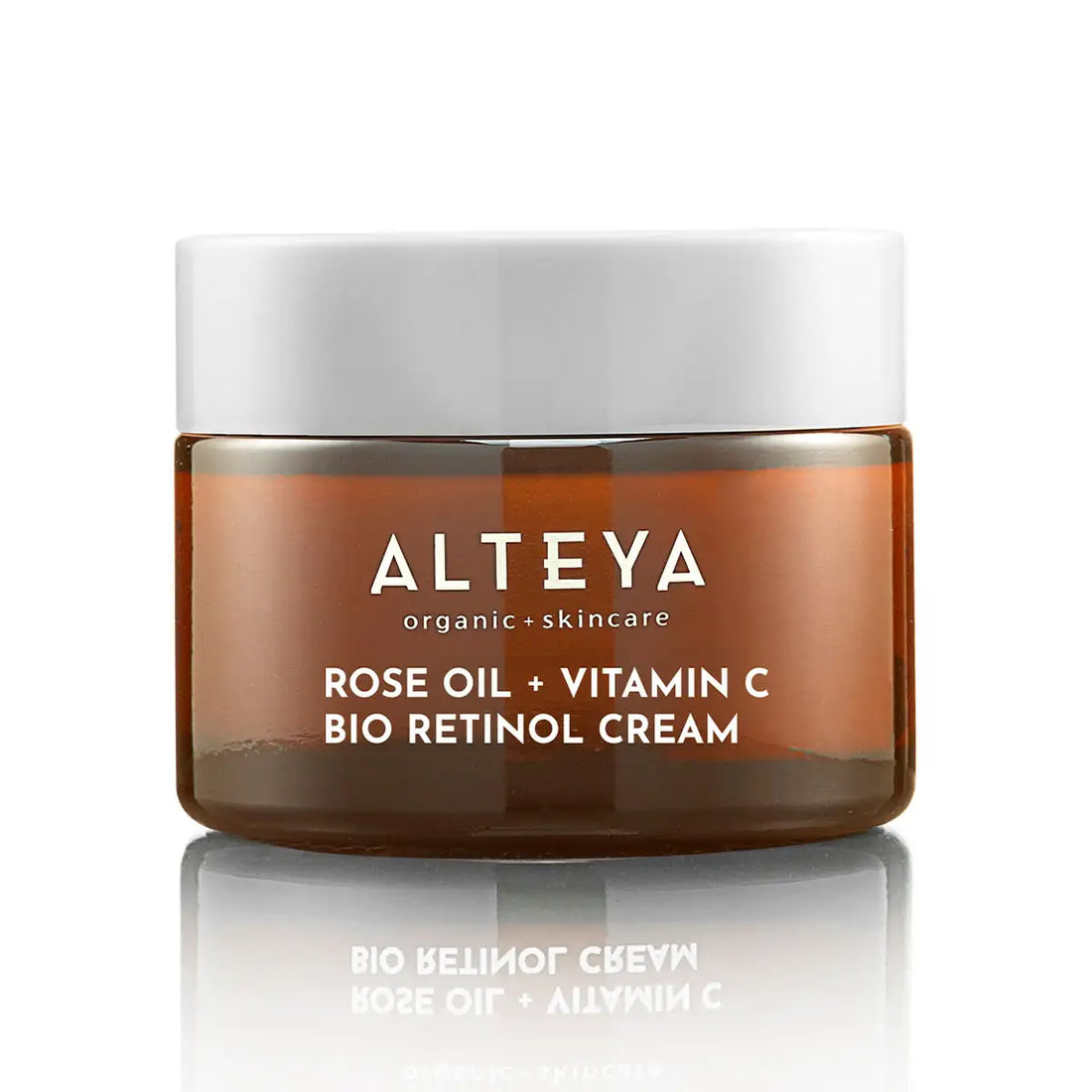 bio retinol cream with rose oil &amp; vitamin c 