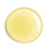 A yellow liquid on a white plate.