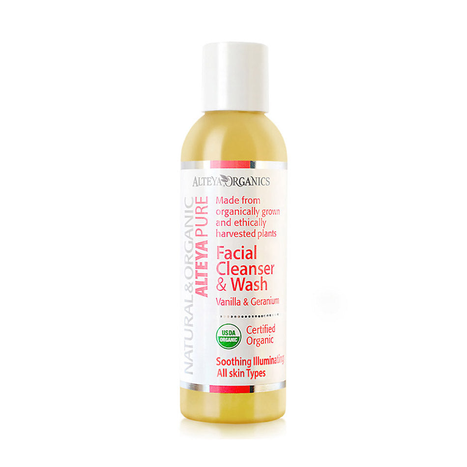 Facial Cleanser &amp; Wash – Vanilla &amp; Geranium